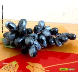 Chùm nho giả màu đen đẹp như thật 551TC