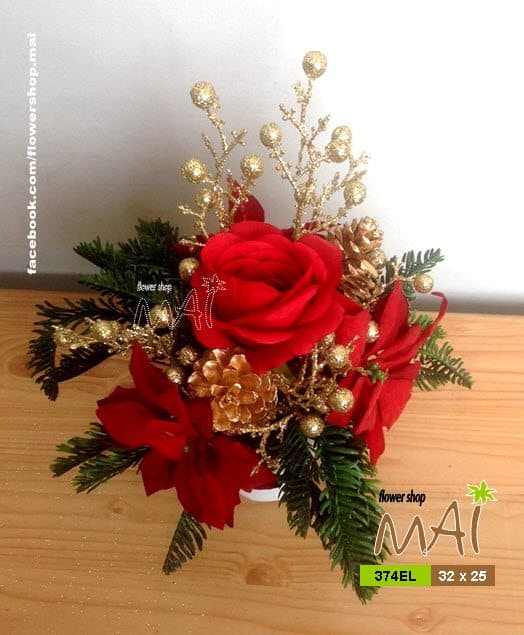 Ly hoa Noel 374EL - Ảnh 2