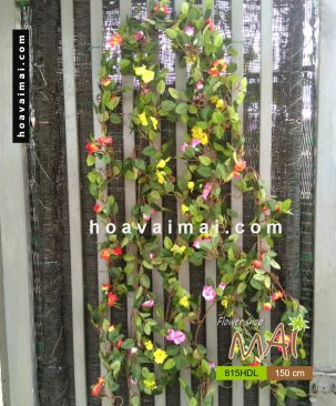 Dây hoa hồng giả bông nhỏ 815HDL