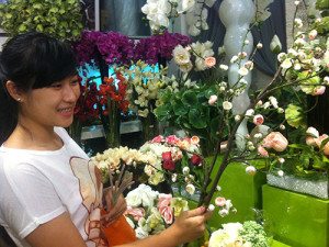 Ý kiến khách chọn mua hoa vải