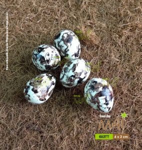 Bộ 5 trứng cút giả để trang trí 683TT
