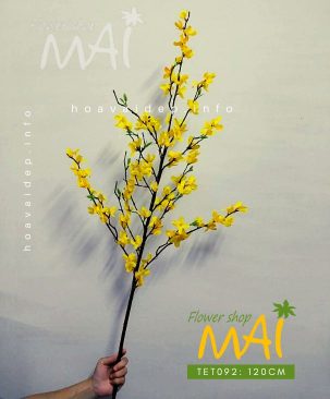 Cành hoa Mai Mỹ giả Forsythia TET092