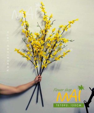 Cành hoa Mai Mỹ giả Forsythia TET092