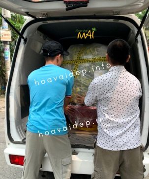 Mai Tết giả 3 thân gốc to cao 2m5 526M250