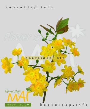 Cành mai Tết giả để ghép thành cây TET001