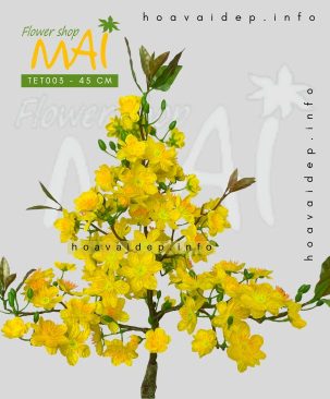 Cành mai Tết giả để ghép thành cây TET003