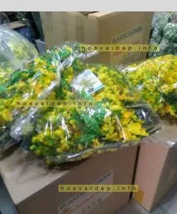 Cành mai Tết giả để tạo cây mai
