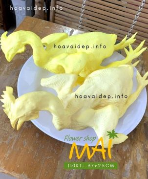Thức ăn giả mô hình gà ta luộc 110KT