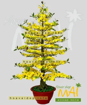 Cây Mai Tết giả cao 185 cm giá tốt 423HM8