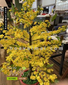 Chậu mai giả 145cm trưng Tết 421HM6