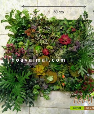 Vườn treo sen đá 663VD