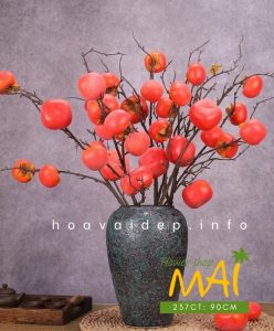 Cành quả hồng giả 7 trái 237CT