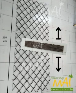 Hàng rào trang trí co giãn dài hơn 2m 684HR