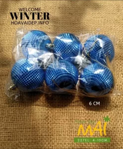Trái châu Noel nhiều loại và kích cỡ 227EL