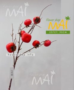Nhành cây quả hồng giả 7 trái 237CT