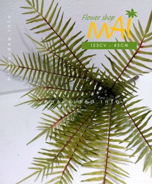 Bụi dương xỉ nhựa lá nhọn giá tốt 123CV