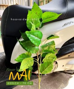 Cành lá bồ đề nhựa đẹp như thật 620LC4