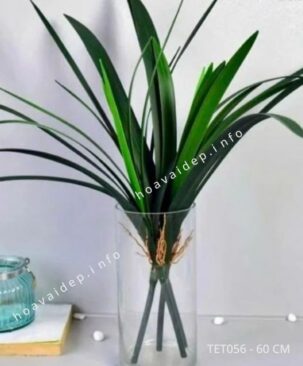 Bụi lá kiếm lan nhựa 60cm TET056