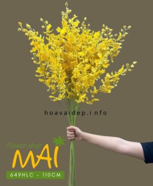 Cành lan vũ nữ giả cao 110 cm 649HLC